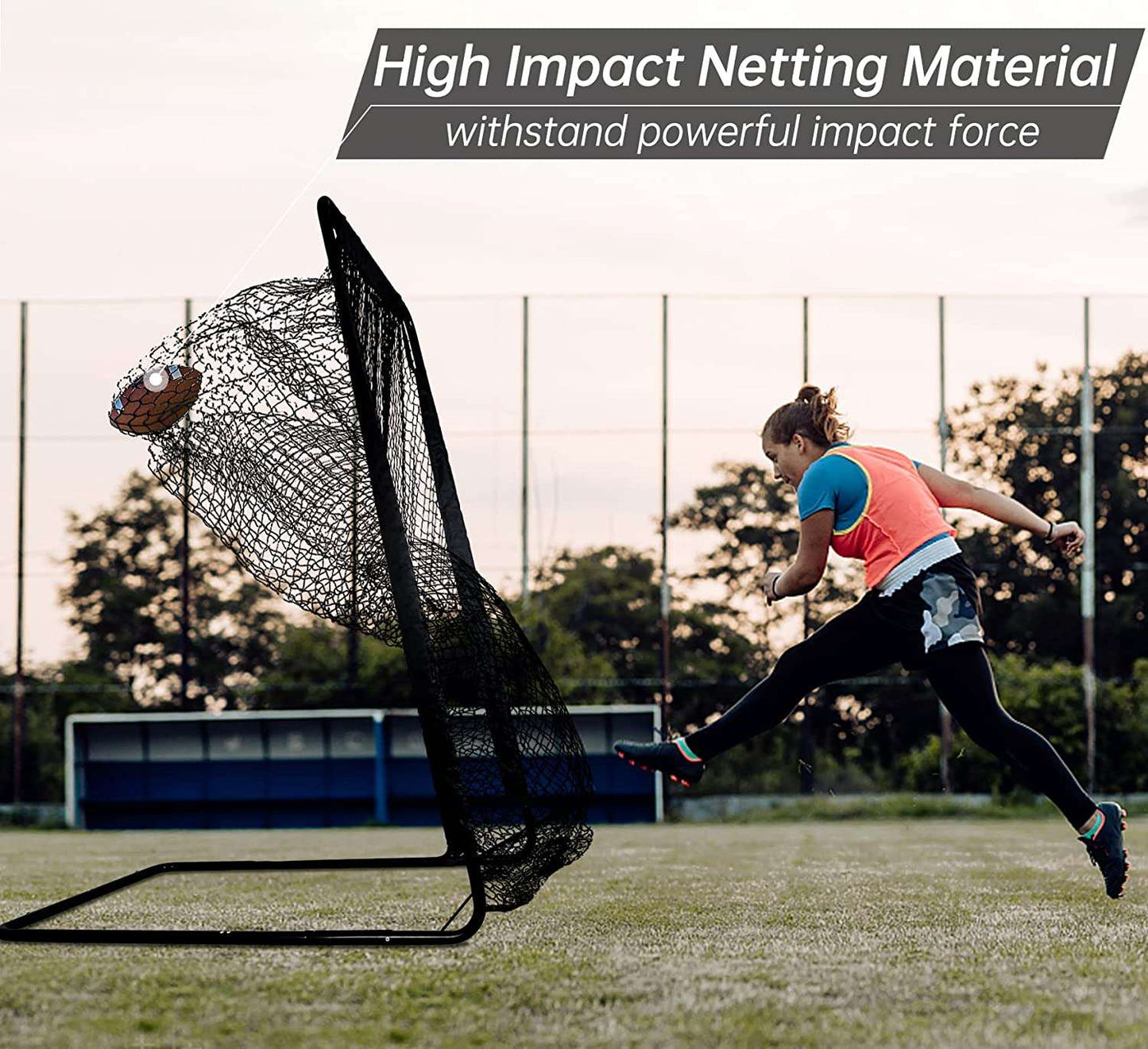 Kapler Football Throwing Net 6.73.4ft