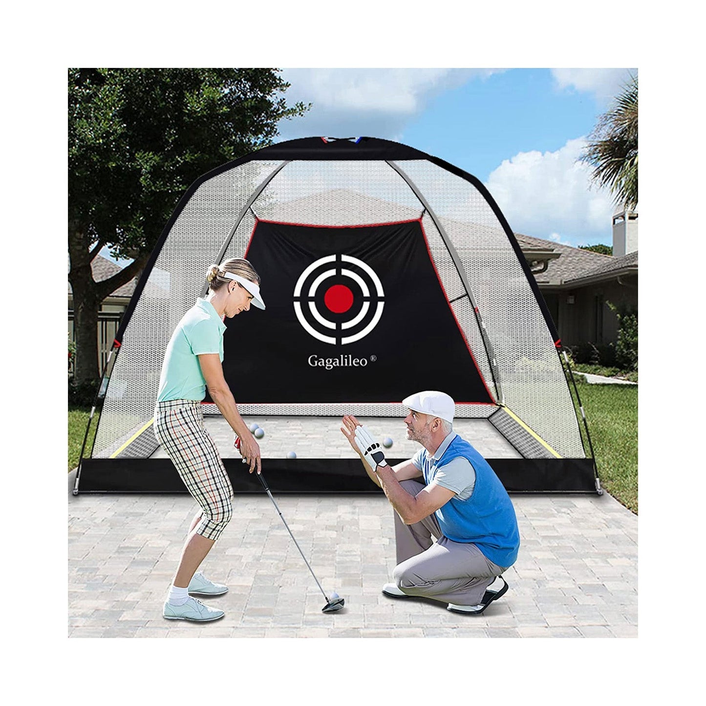 Kapler Hitiing Golf Net 10'X 6.5'X 6'