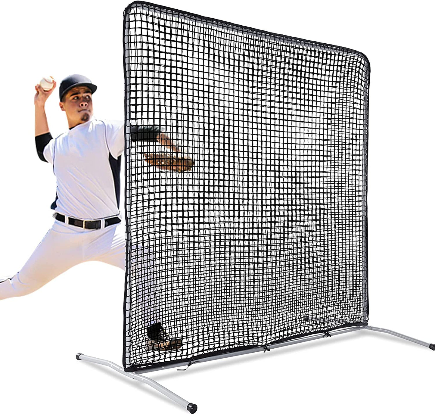 7x7Baseball Screen Pitching Protective Net/ Softball Pitching Screen