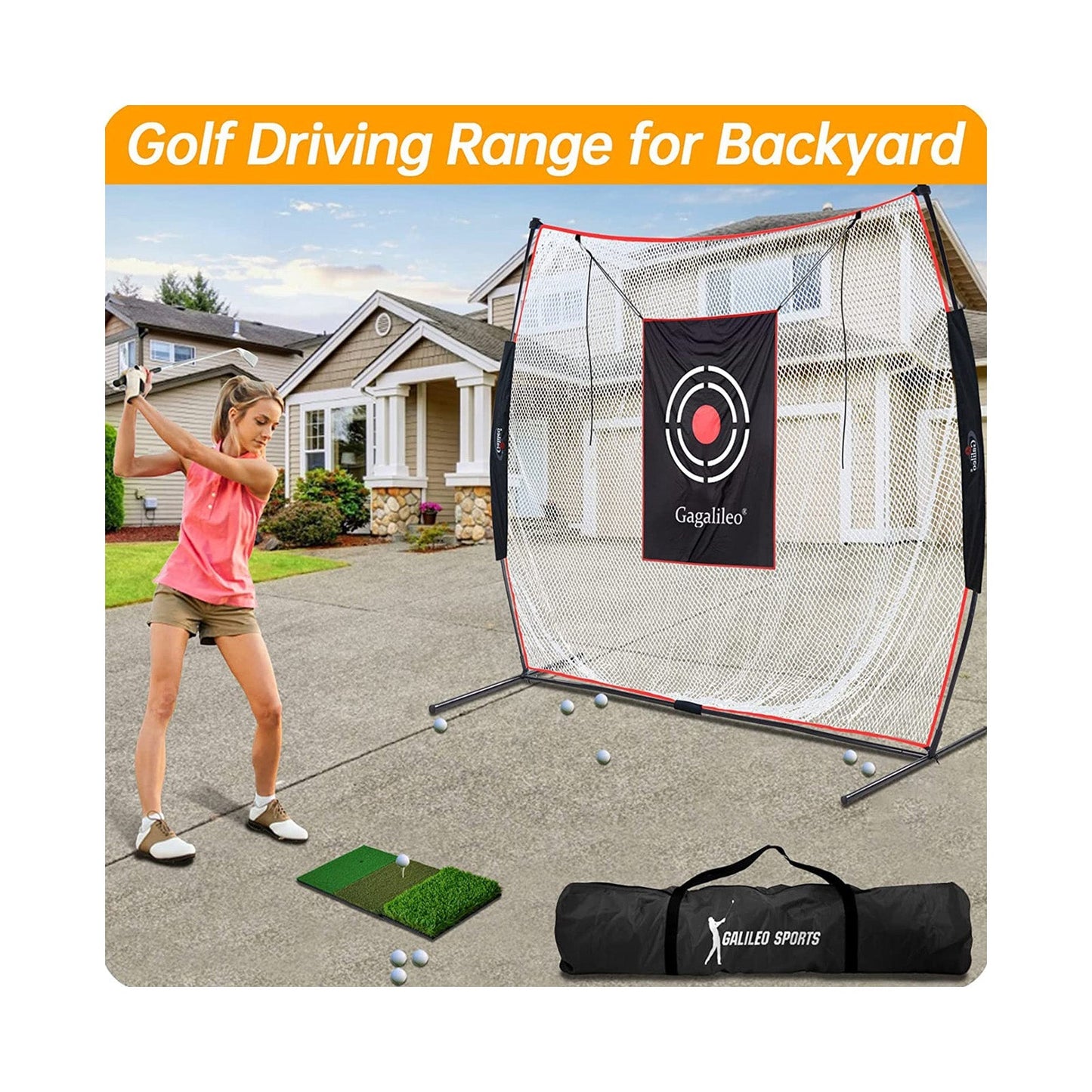 Kapler Backyard portable Net 7X7