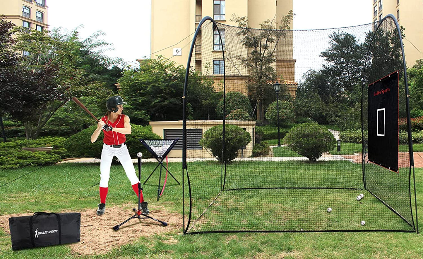 Kapler Baseball Batting Cage 13x10x10ft