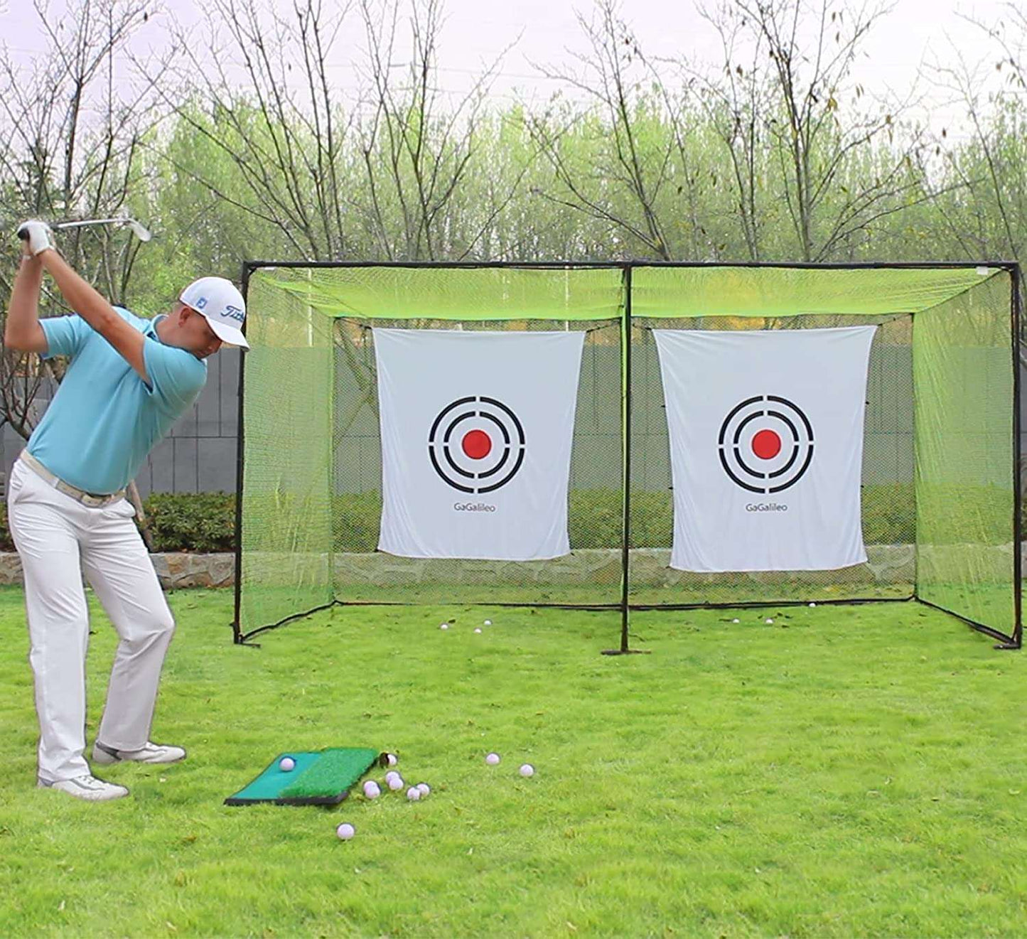 Kapler Swing Training Golf Cage 14x7X7ft