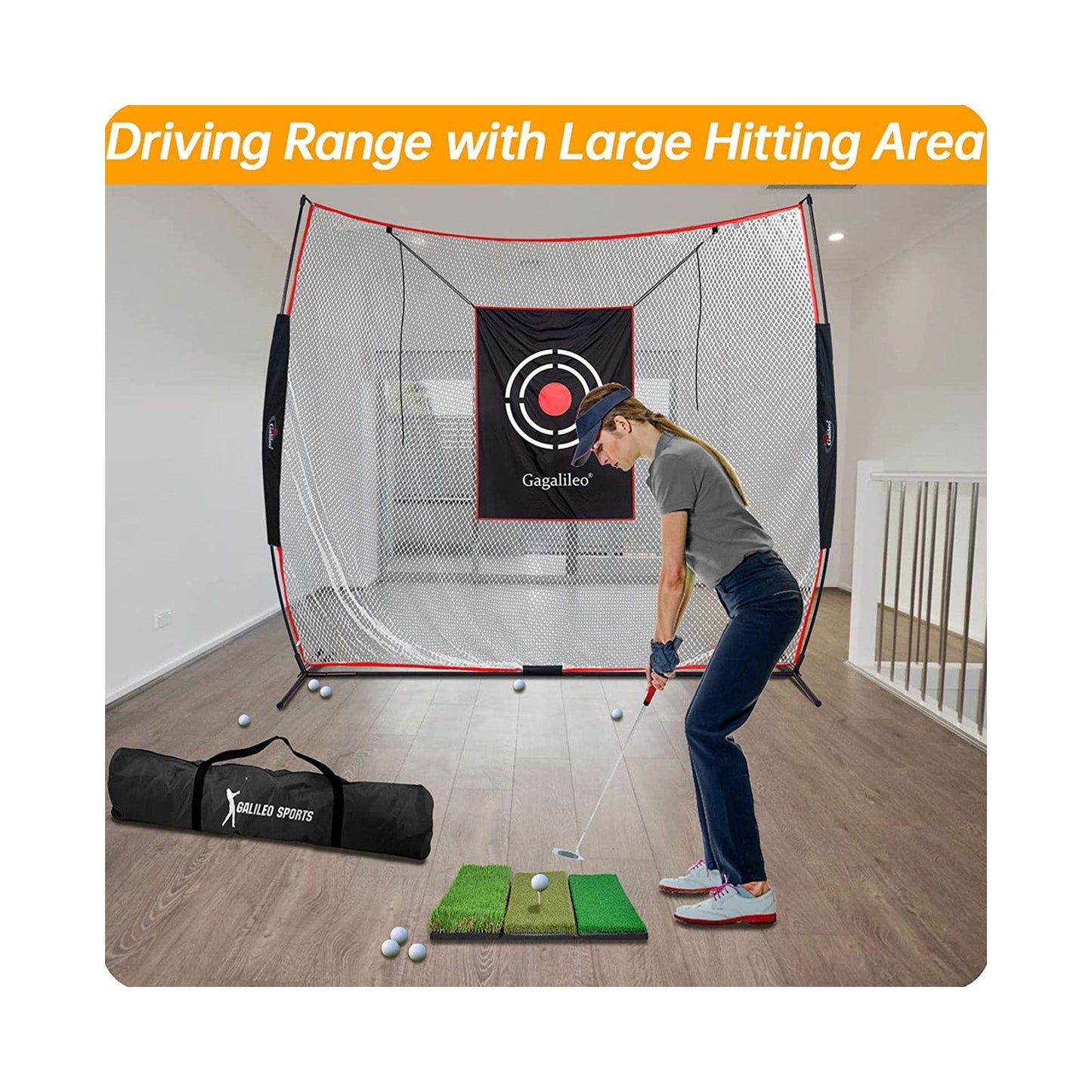 Kapler Backyard portable Net 7X7