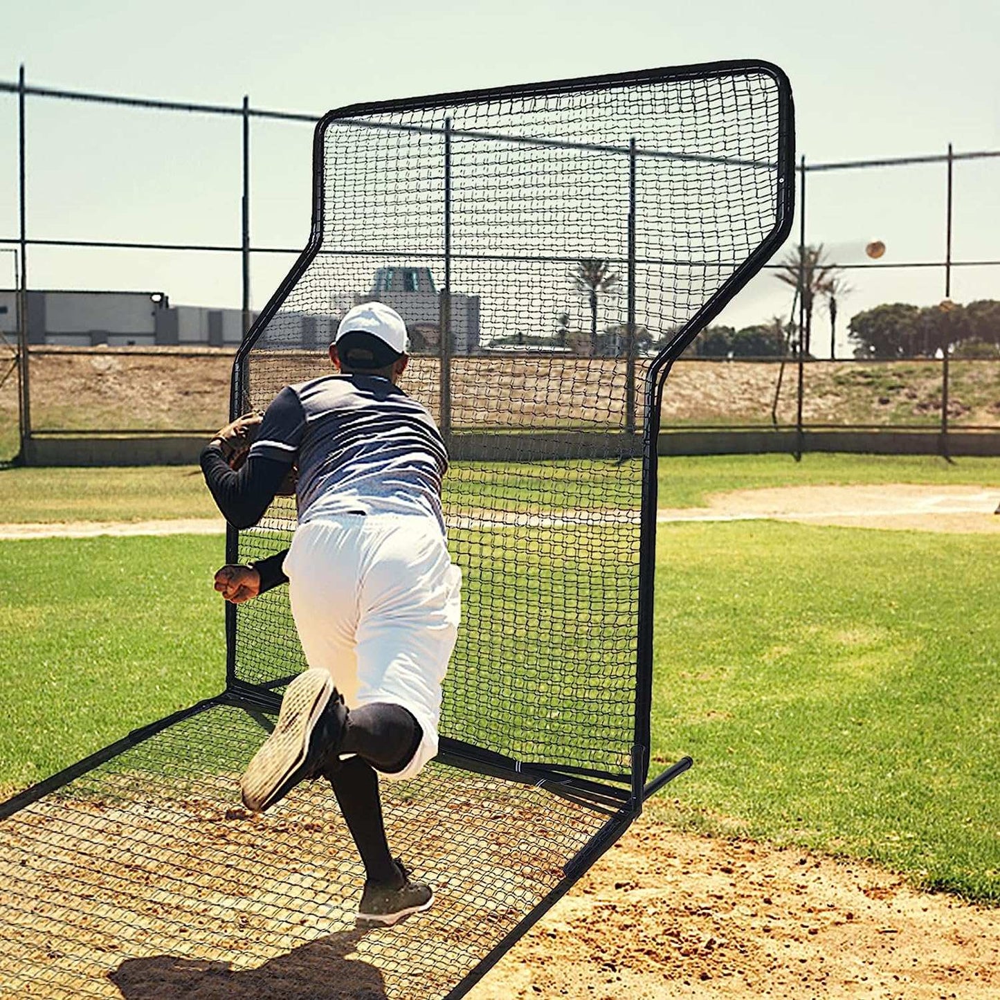 Kapler Z-Shaped Pitching Protection Screen
