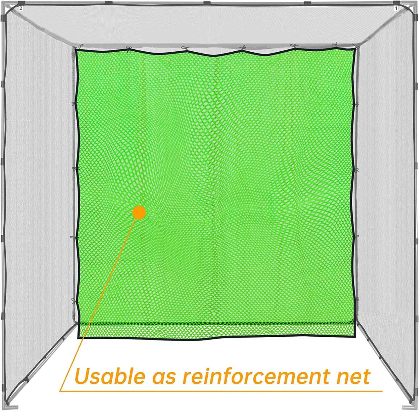 30x10 Kapler Golf Cage Replacement Net Piece/Good resilience