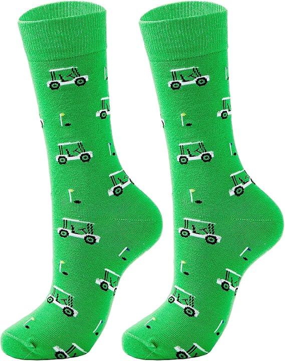 American Trends Golf Socks for Men Funny Sock Golf Gifts for Golfer Accessories for Men Novelty Socks - Kapler Sports