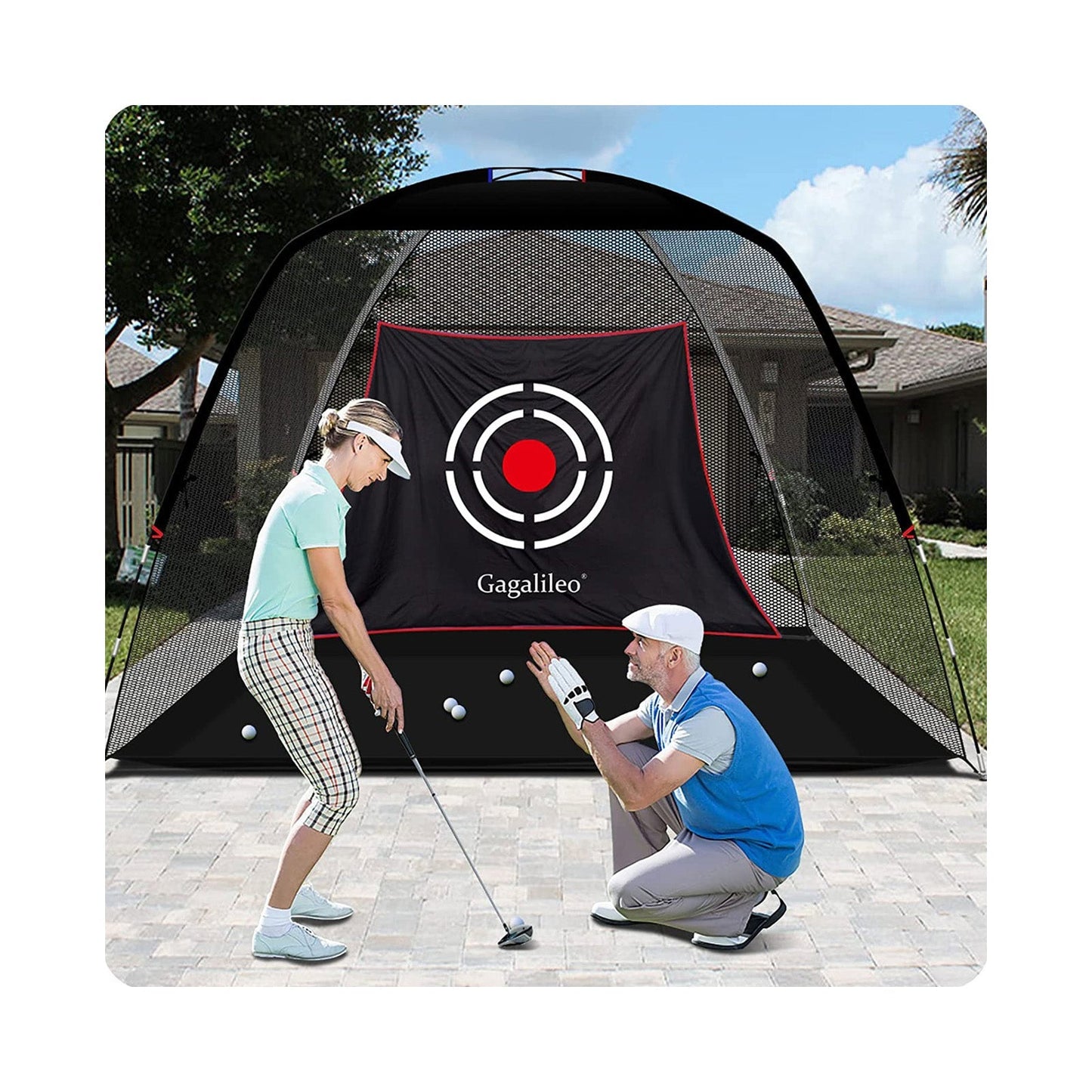 Kapler Driving Golf Net 12x7x6.6ft