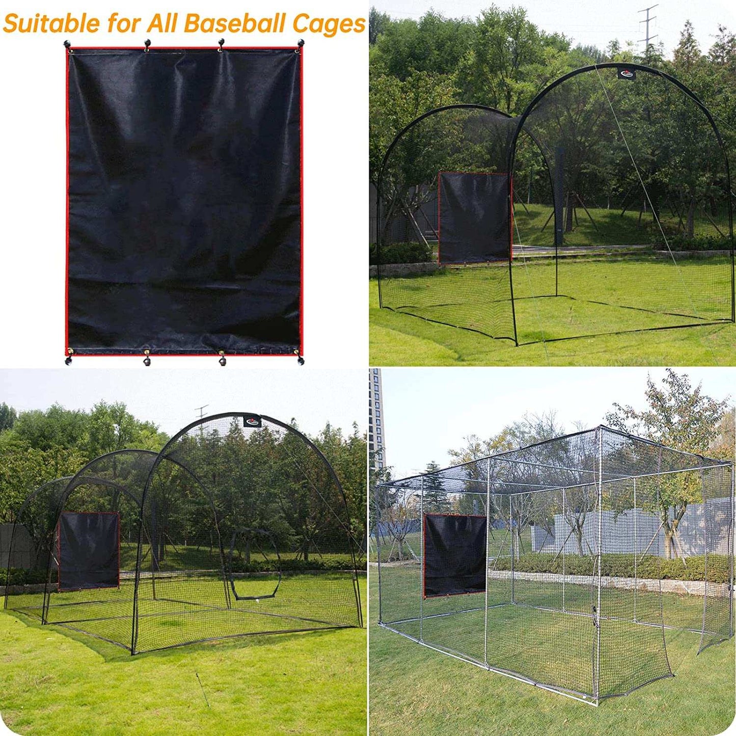 Kapler Baseball Backstop 56ft
