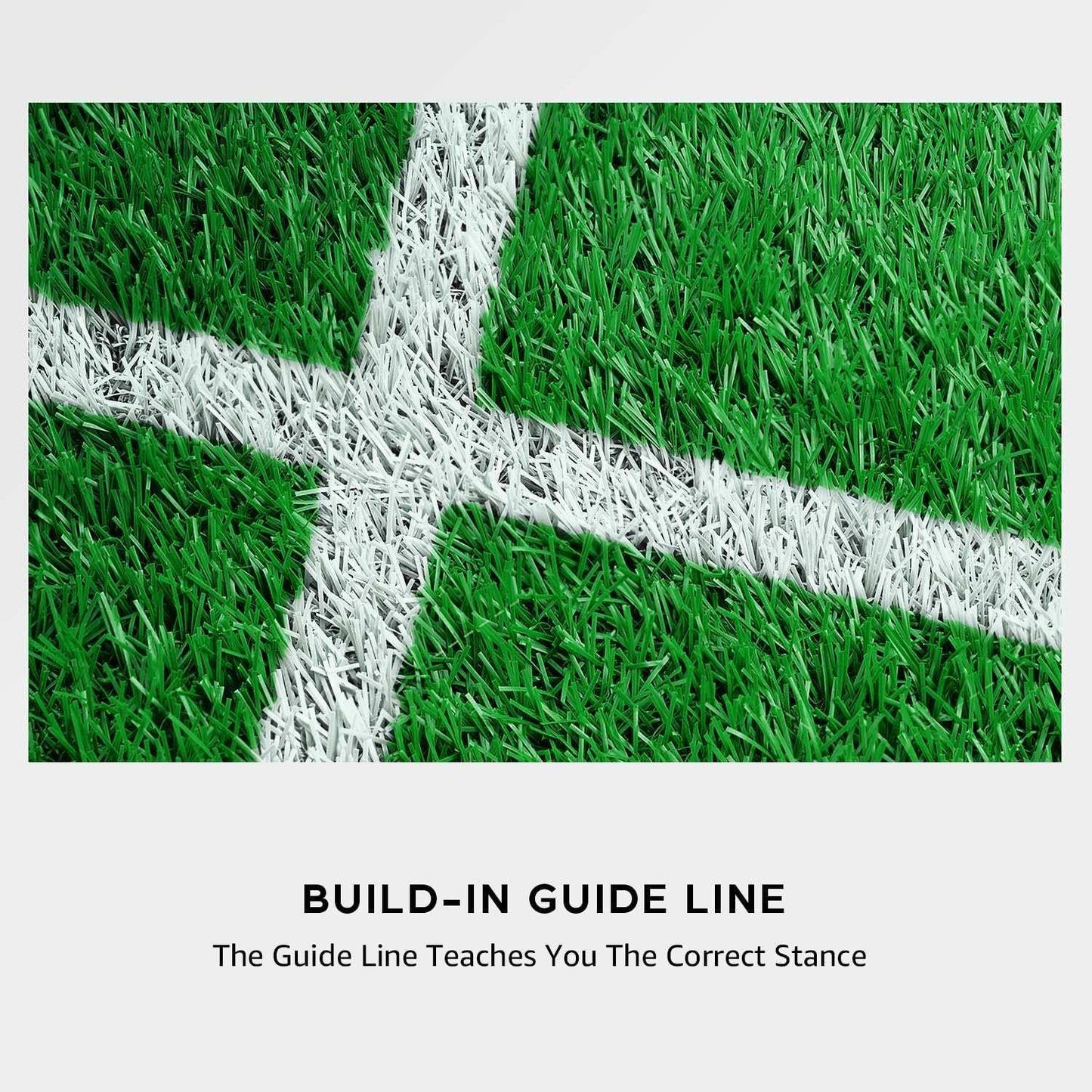 Kapler 5x5ft Premium Golf Hitting Mat - Dual-Alignment Training Mat with Swing Position Guides | Indoor/Outdoor Artificial Turf for Driving Range Practice | Ideal Golf Gift for Men & Golfers - Kapler Sports