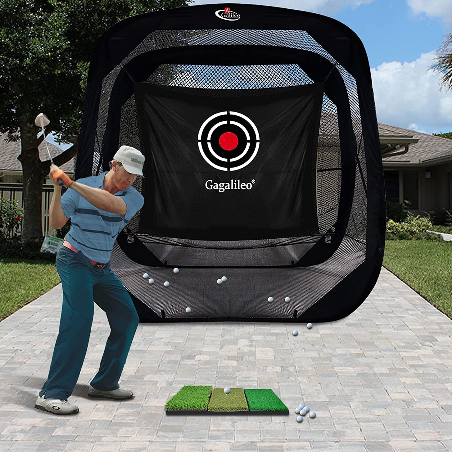 Golf Target Cloth/Pop-up 4x5ft