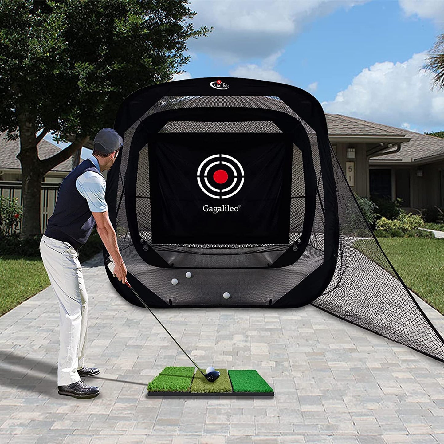 Golf Target Cloth/Pop-up 4x5ft