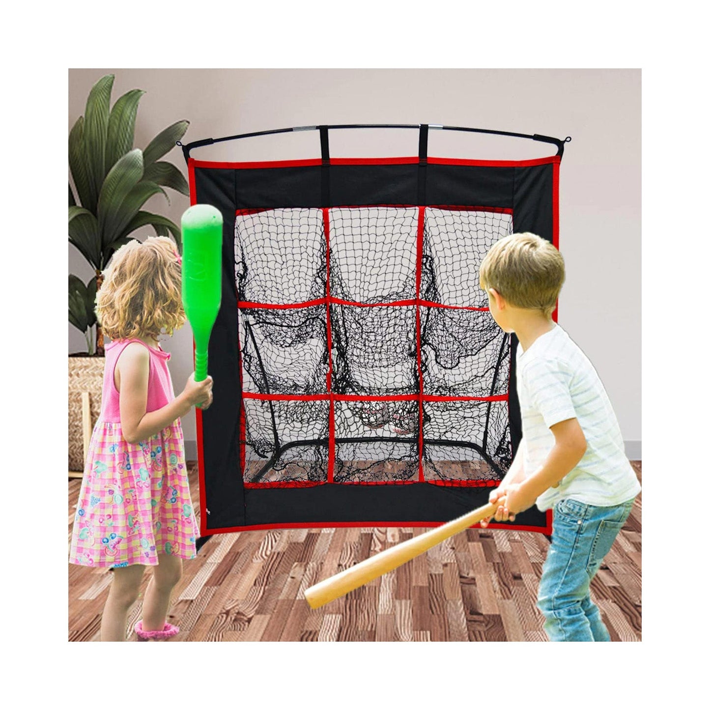 9 Hole Target Baseball pitching Net 48X 48