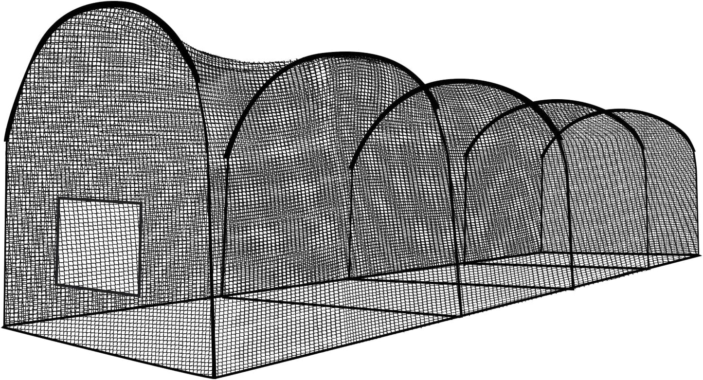 Kapler Baseball and Softball Batting Cage Net 44x12x10FTNet Only
