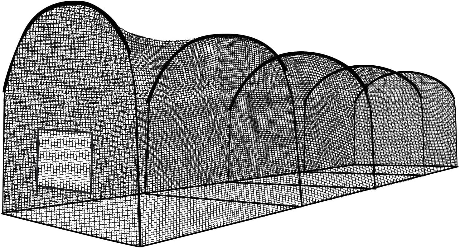 Kapler Baseball and Softball Batting Cage Net 44x12x10FTNet Only