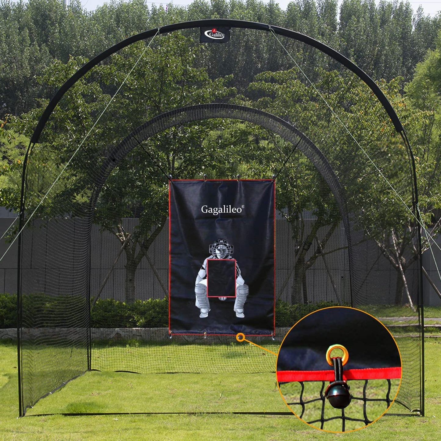 Kapler Softball Backstop Viny Target 5X6ft