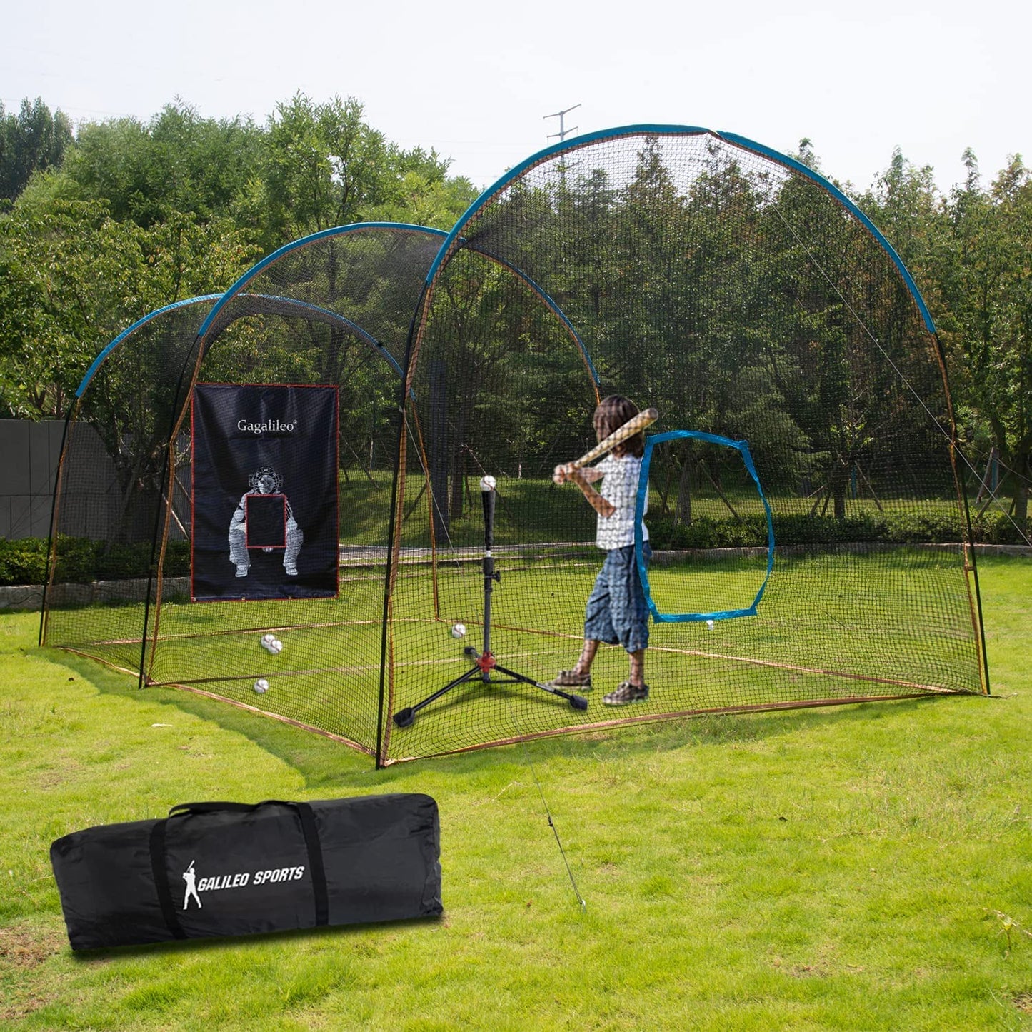 Kapler Softball Backstop Viny Target 5X6ft