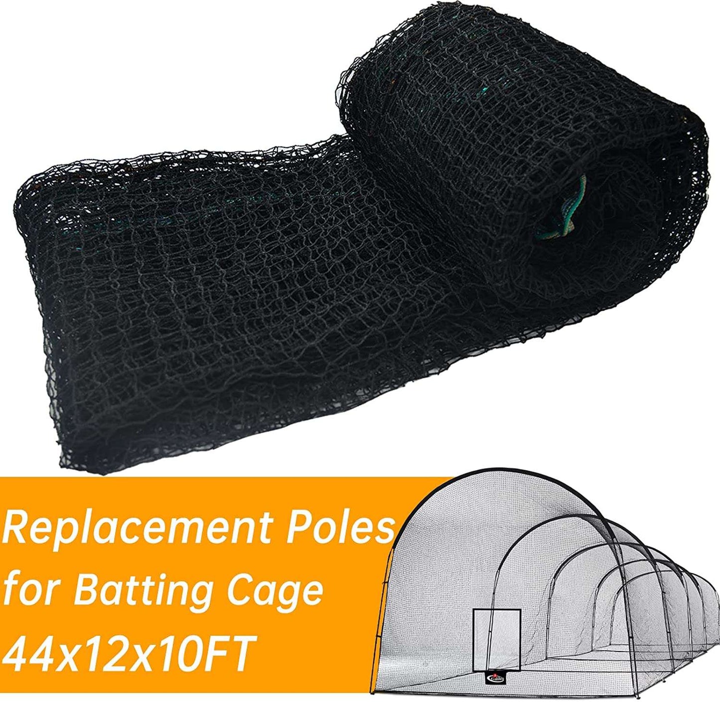 Kapler Baseball Replacement Net 44X12X10