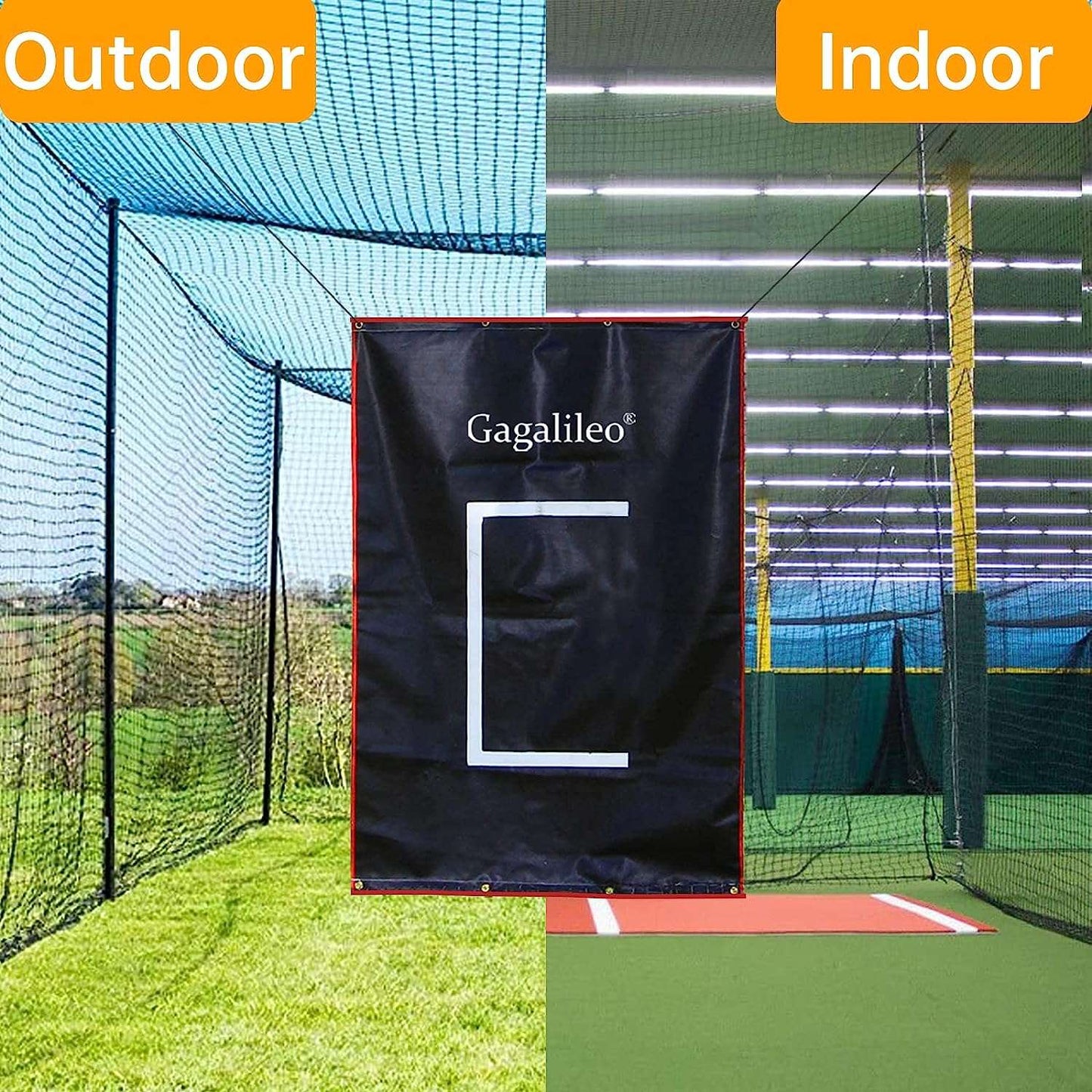 Kapler Baseball Pitching Backstop 46ft