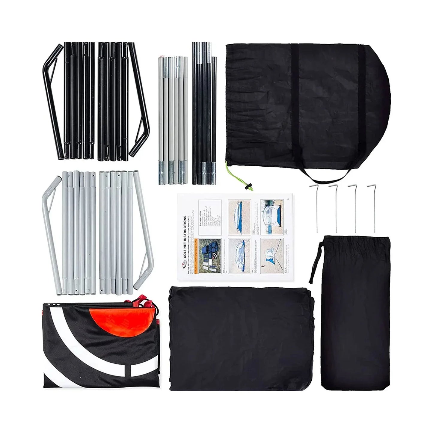 Kapler Golf Hitting Nets 9X7X5ft - Kapler Sports