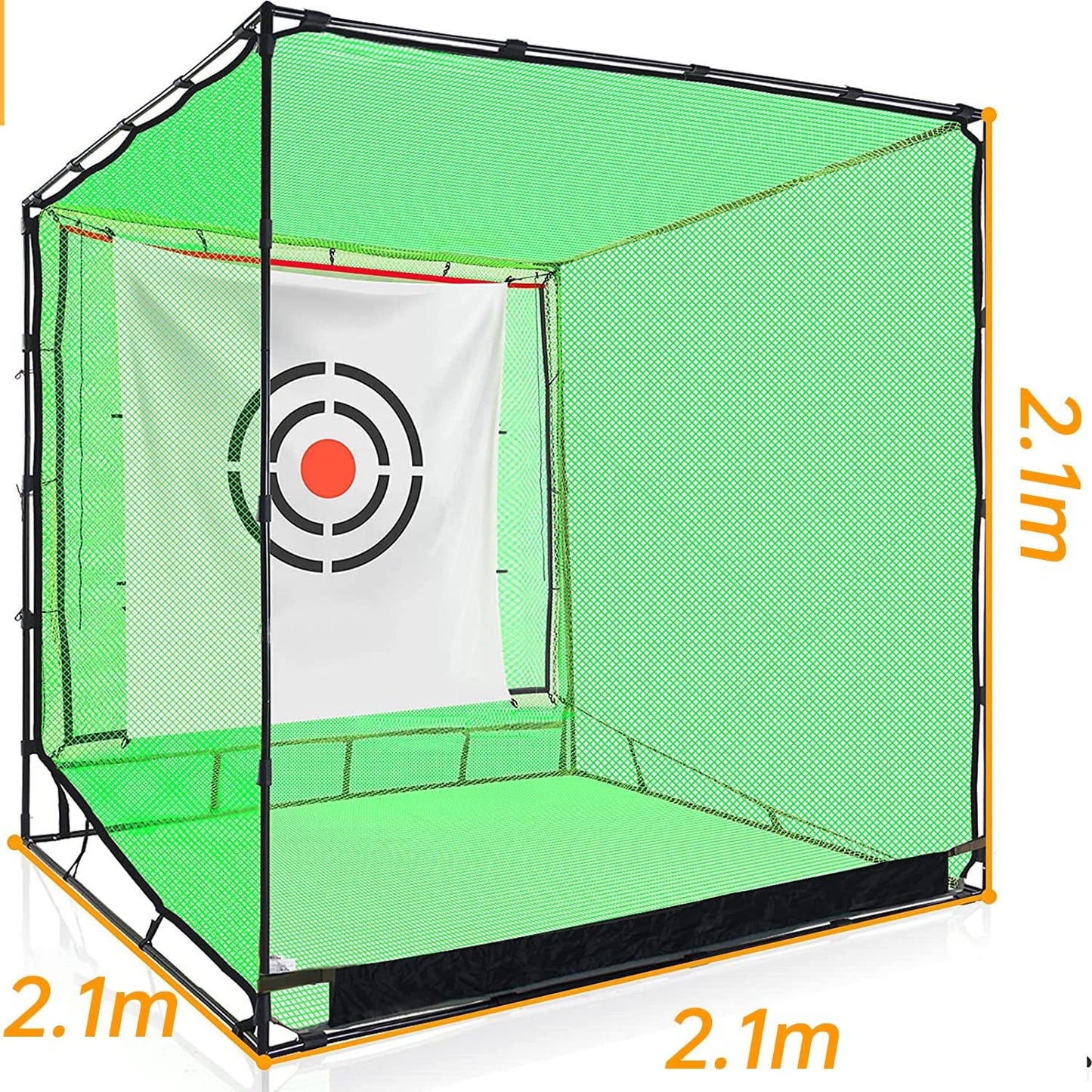 Golf net practice cage, Golf practice nets, Golf batting cage, Practice net, with target