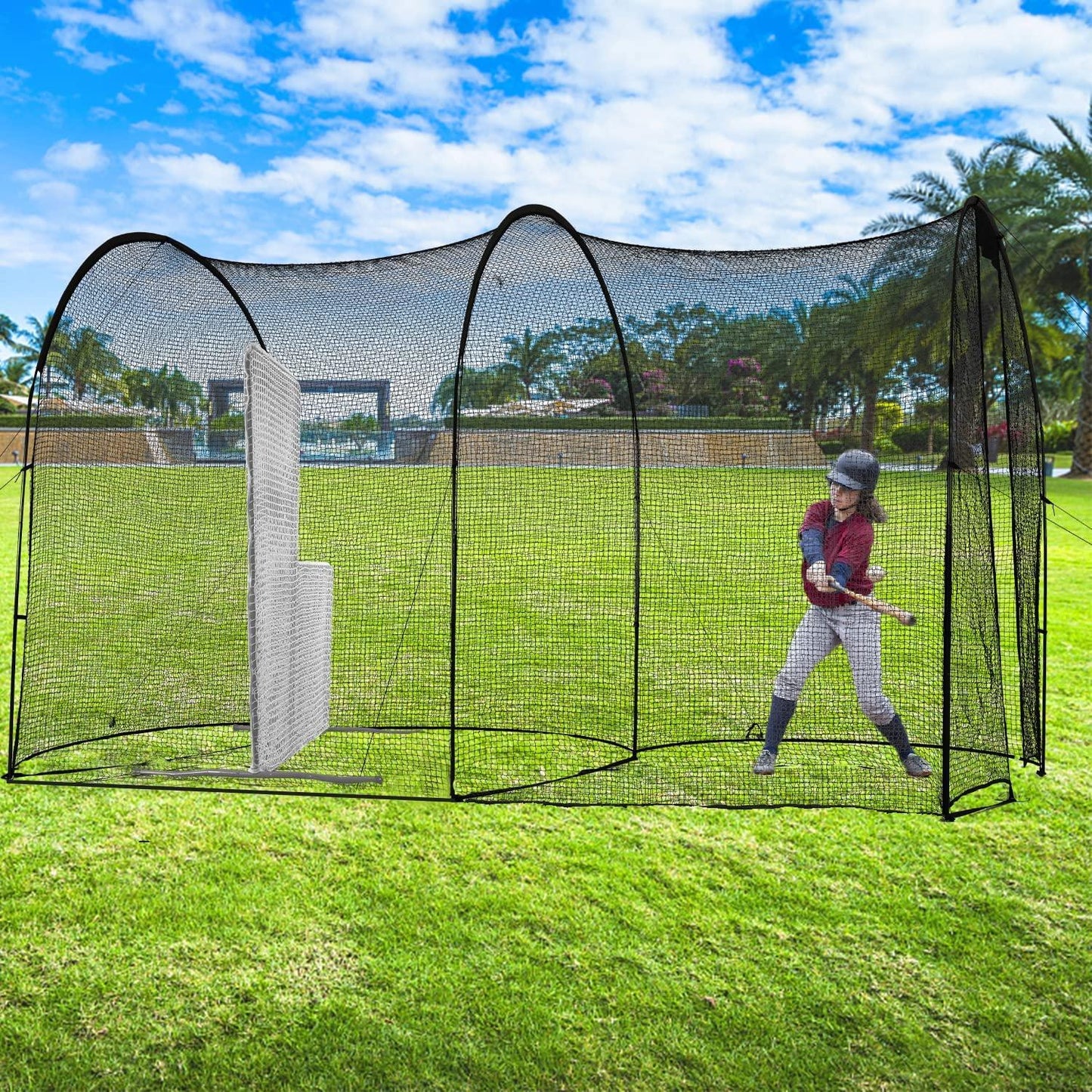 Kapler Batting Cage Net 16x10x10FT (Only Net) - Kapler Sports