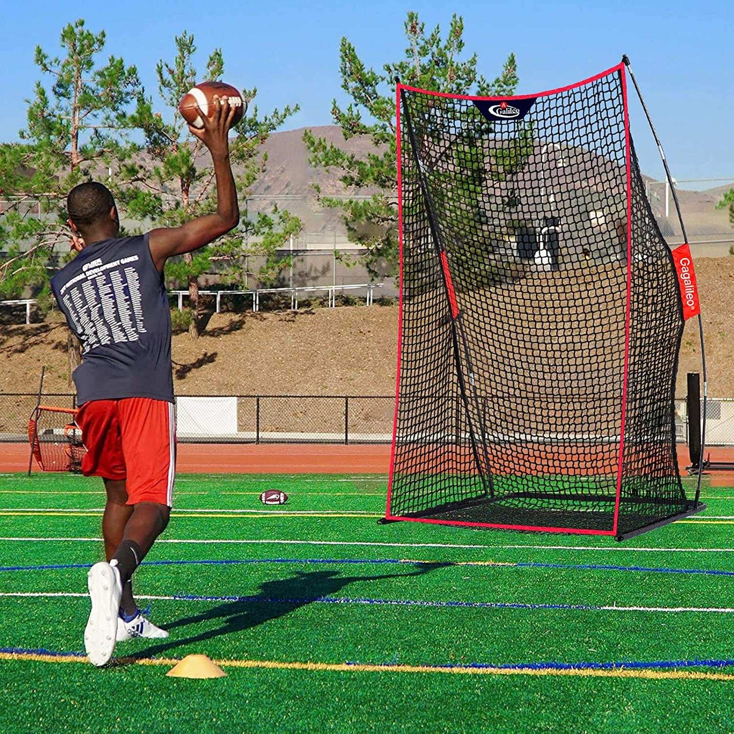 Kapler Football Kicking Net 7x4ft