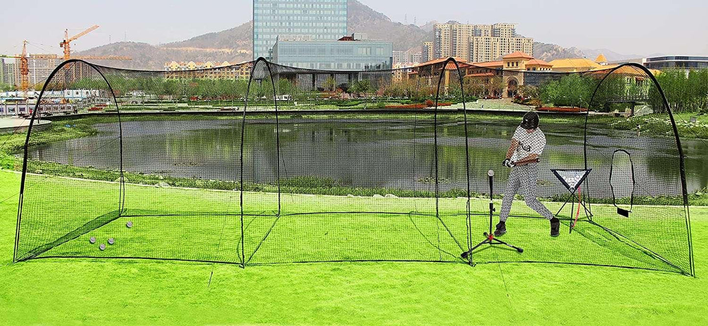 Kapler Batting Cage Replacement Net 33x12x10ft - Kapler Sports