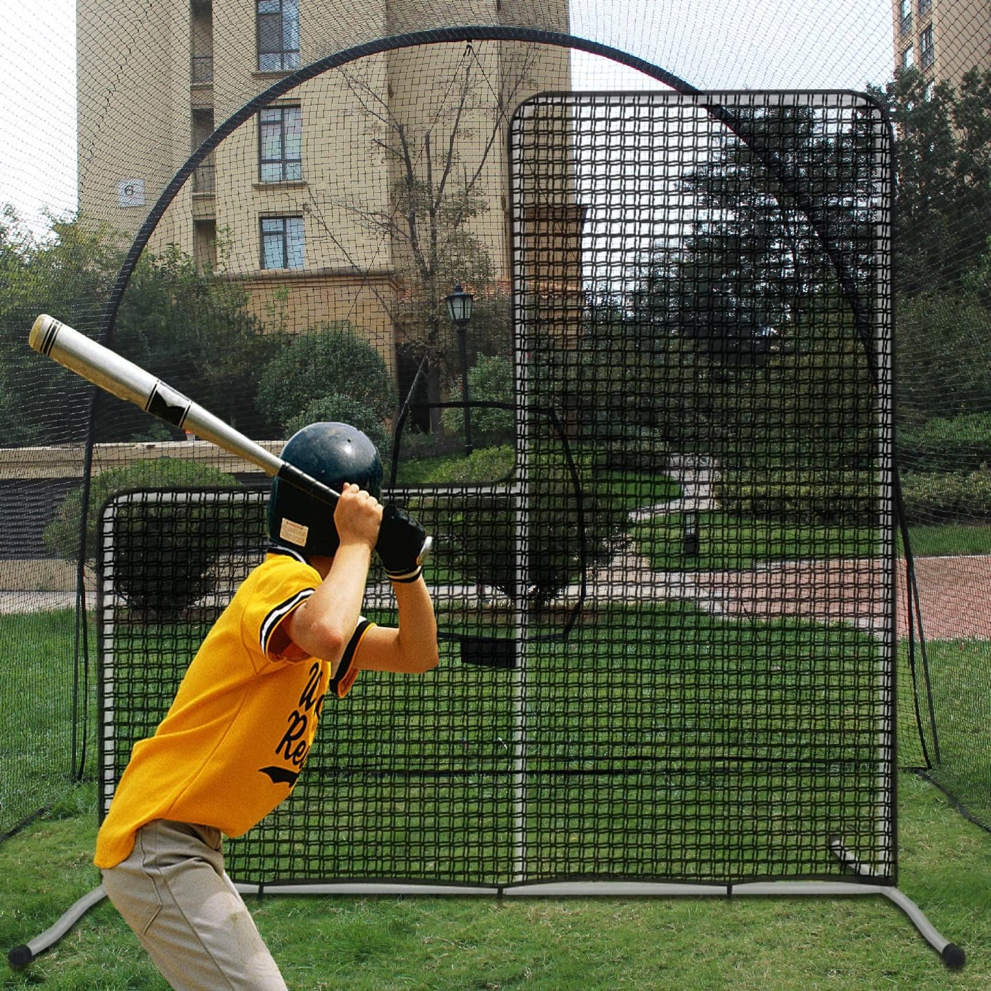 Kapler Baseball and Softball Batting Cage Net 44x12x10FTNet Only