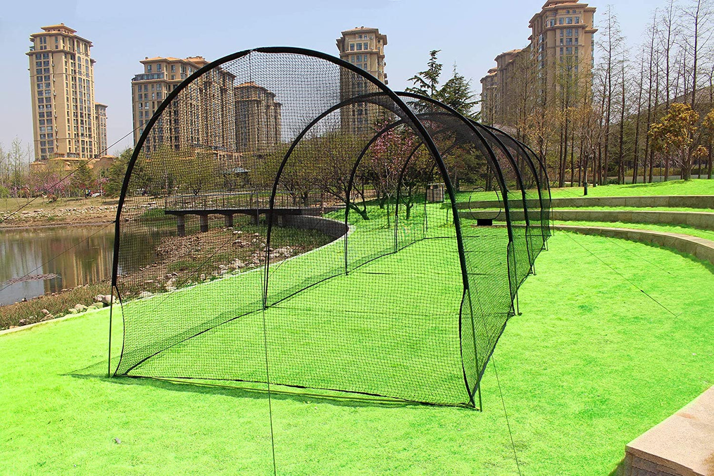 Kapler Batting Cage Baseball Net 44X12X10ft