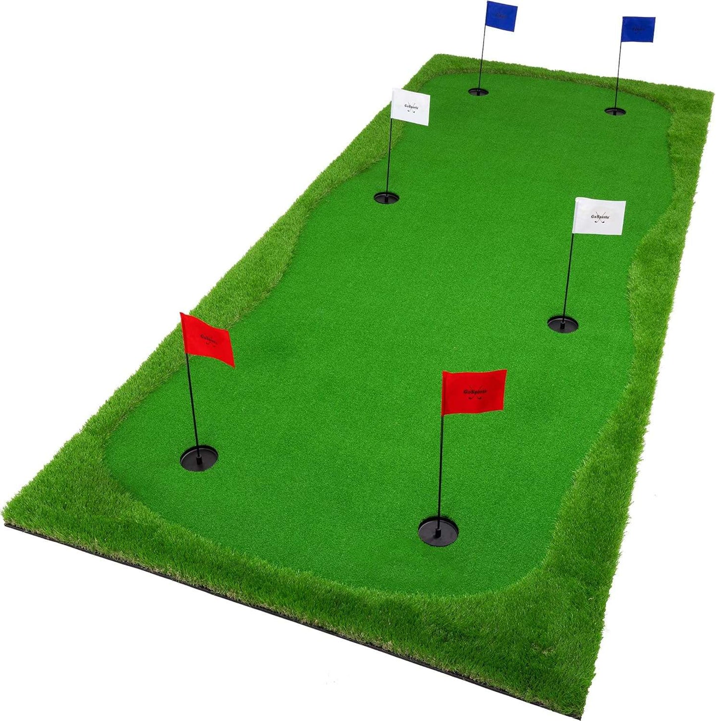 Kapler Golf Putting Green - 10 x 5 ft or 12 x 5 ft - Indoor & Outdoor Putting Practice