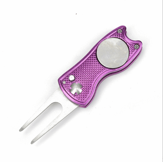 Foldable Stainless Steel Golf Green Folk | Kapler Sports