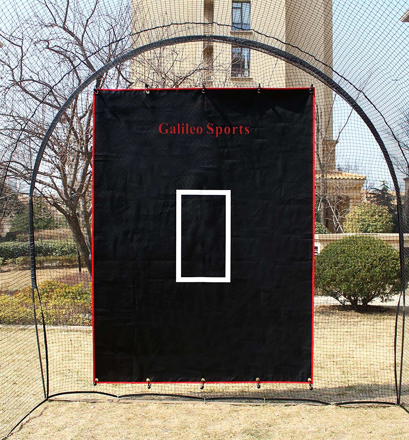6X8 Kapler Backstop Baseball Target Cloth/Softball Batting Cage Target