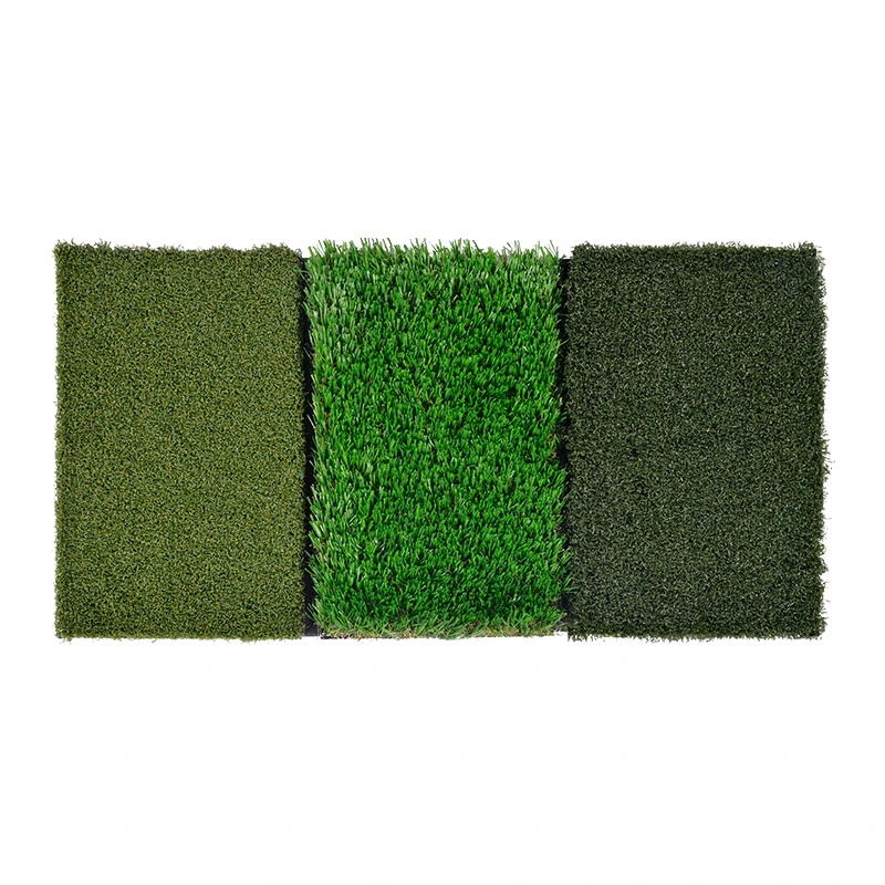 Kapler Golf Putting Mats Golf Turf Grass Mat 3-in-1 Golf Training with Adjustable Tees Equipment | 24''x12''