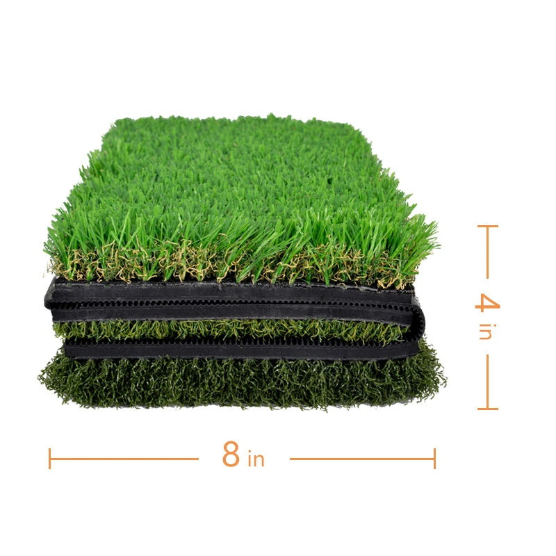 Kapler Golf Putting Mats Golf Turf Grass Mat 3-in-1 Golf Training with Adjustable Tees Equipment | 24''x12''