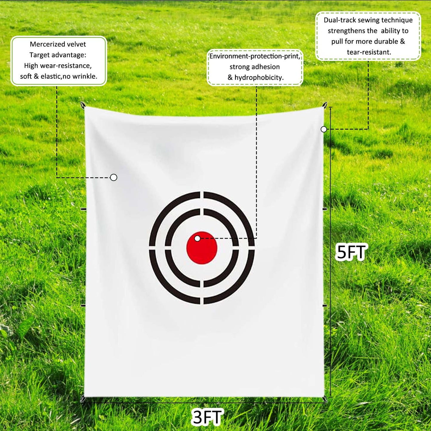 Golf Driving Net with Turf Mat, Tees & Balls C Indoor Outdoor Golf Training Set for Men & Golf Lovers