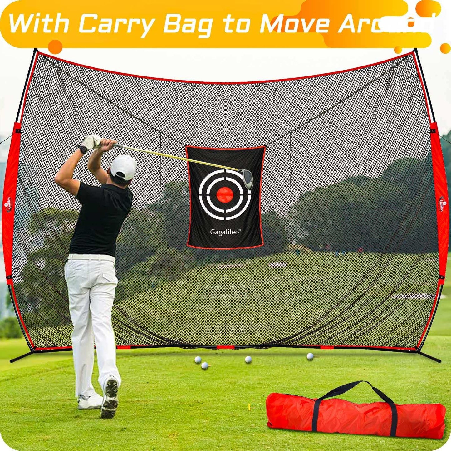 Kapler Net Practice Hitting Nets 20X10ft - Kapler Sports