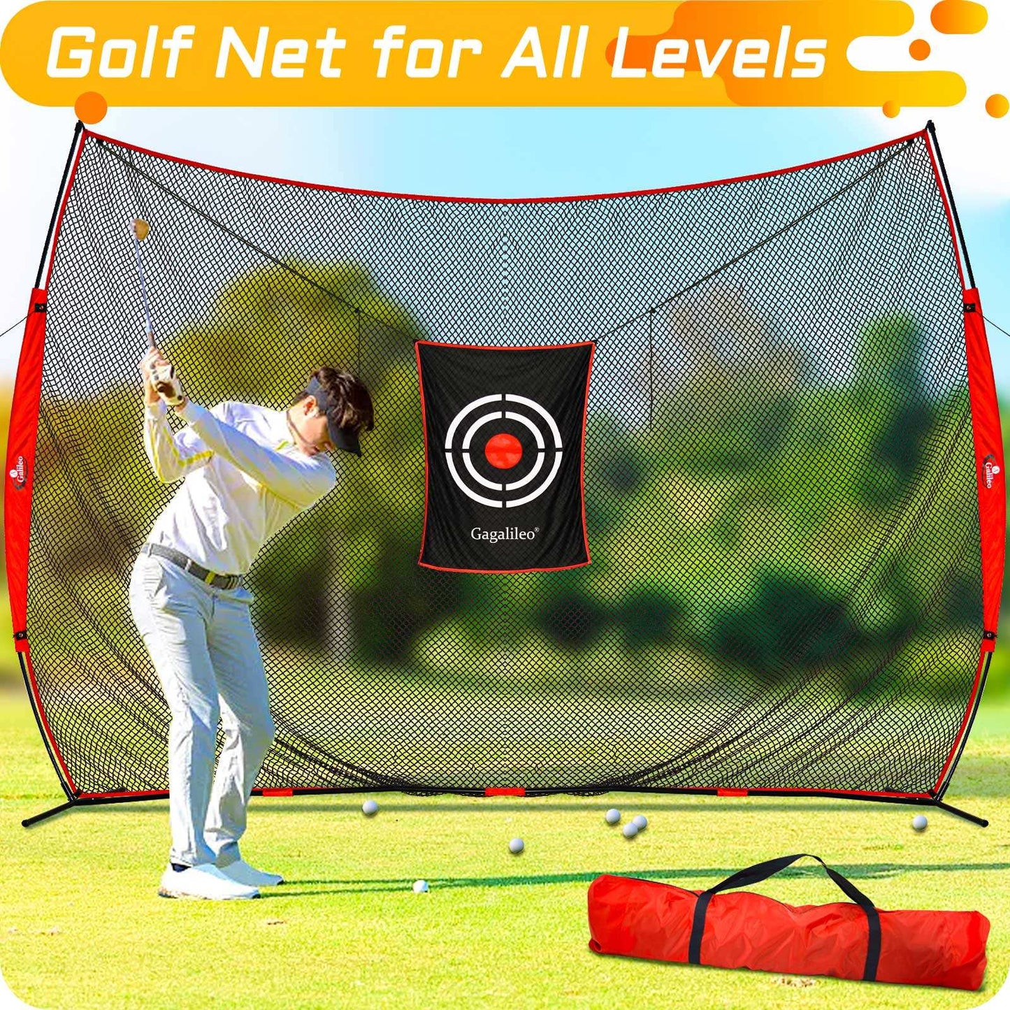 Kapler Net Practice Hitting Nets 20X10ft