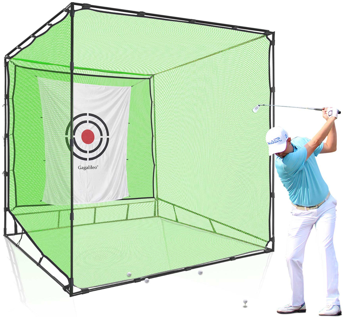 Kapler Golf Hitting Cage 8x8x8ft