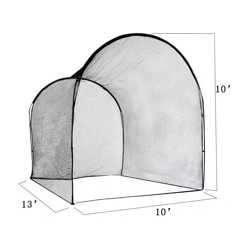 Kapler Baseball Batting Cage 13x10x10ft