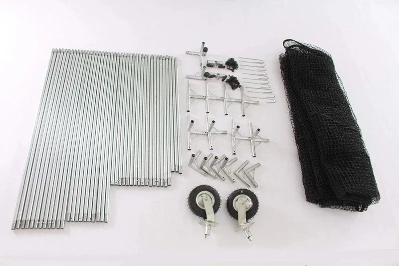 Baseball Softball Batting Cage with Wheels Rolling, Portable to Move| 16.4'X10'X8' | Kapler Sports-JP - Kapler Sports