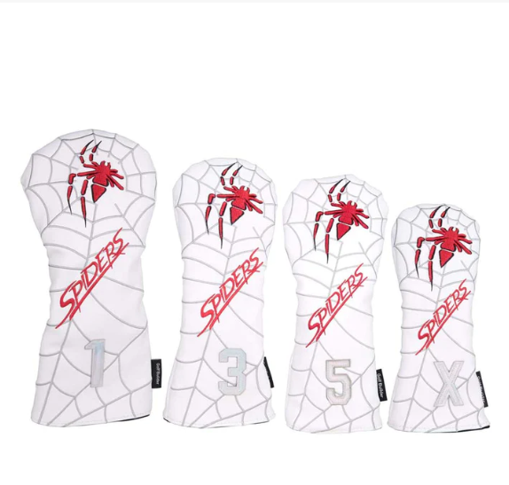 Spider Exquisite Embroidery Pattern Golf Putter Head Cover