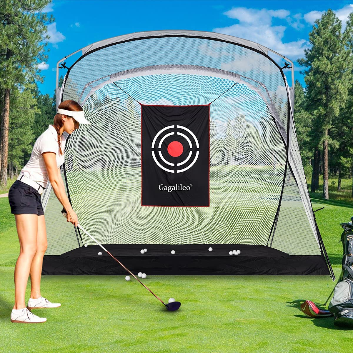 Kapler Golf Hitting Nets 9X7X5ft