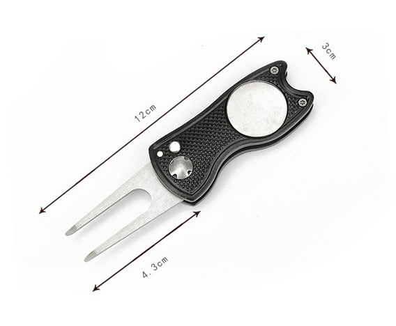 Foldable Stainless Steel Golf Green Folk | Kapler Sports