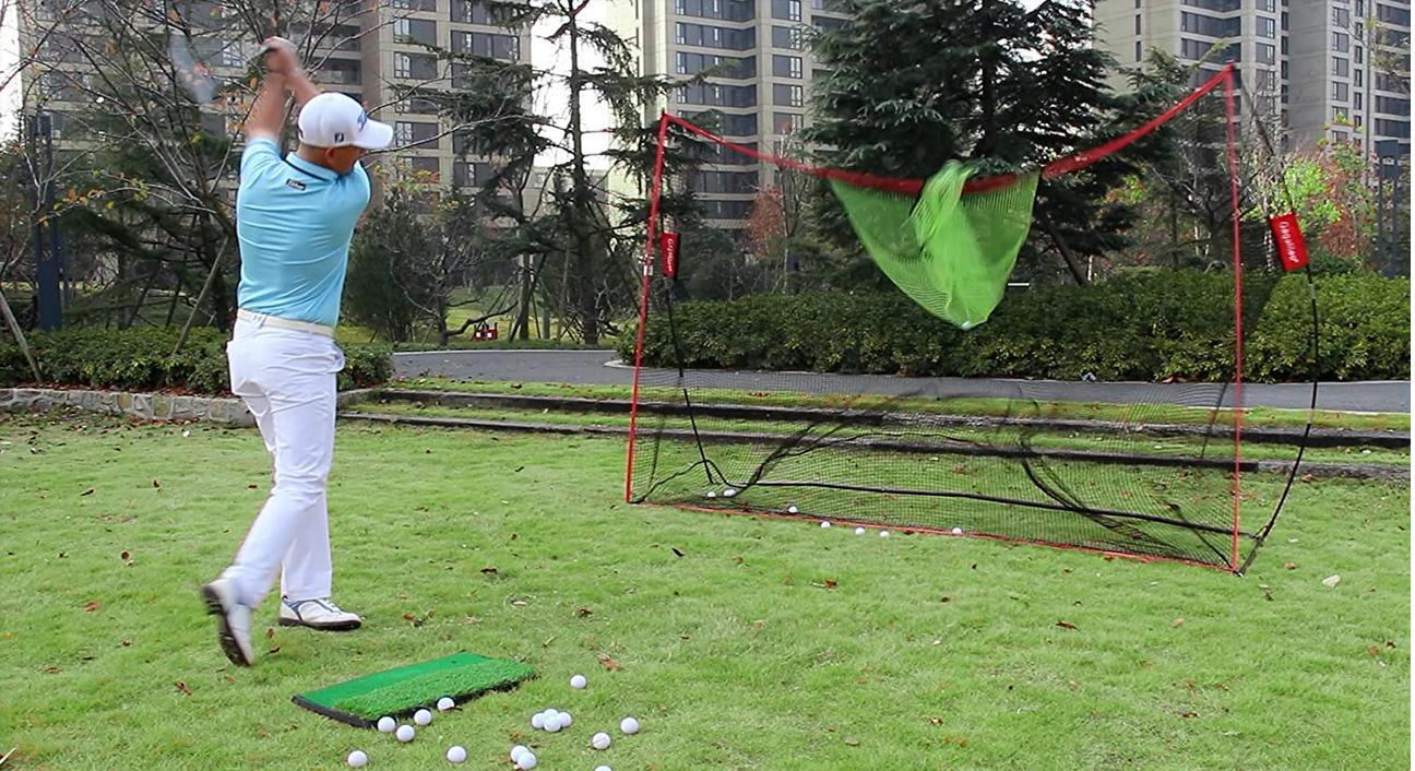 Golf Target Cloth Net, Golf Practice Target Cloth for Outdoor, Golf Practice at Home Swing Training Aids - Kapler Sports