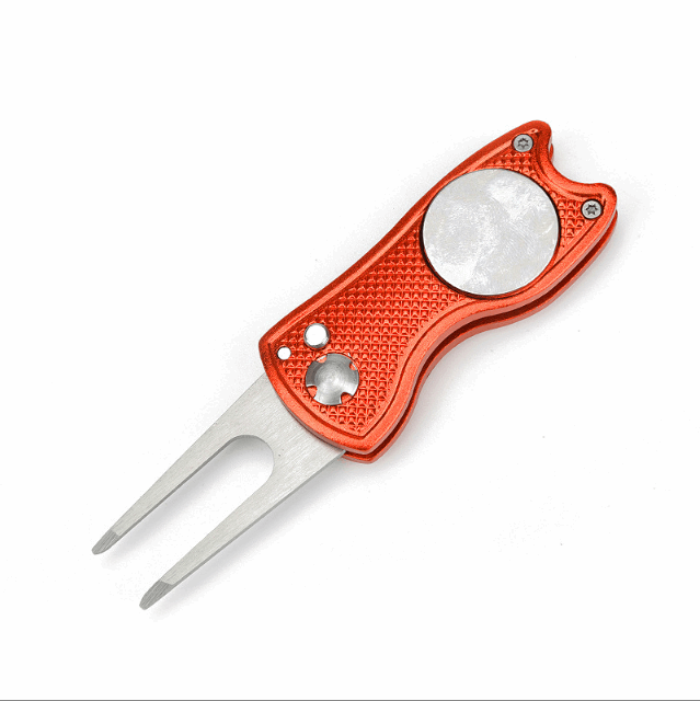 Foldable Stainless Steel Golf Green Folk | Kapler Sports