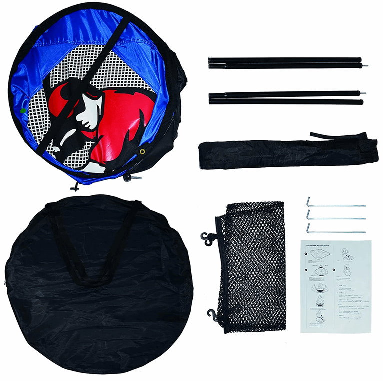 Kapler Kids Pop-Up Pitching Net 66 x 48 x 52 in