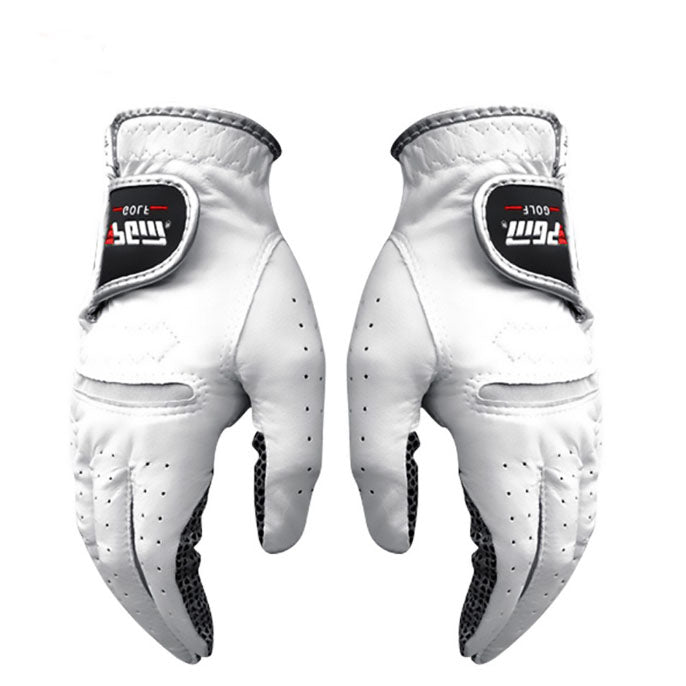 A Pair of Antiskid Particle Sheepskin Men's Sports Gloves