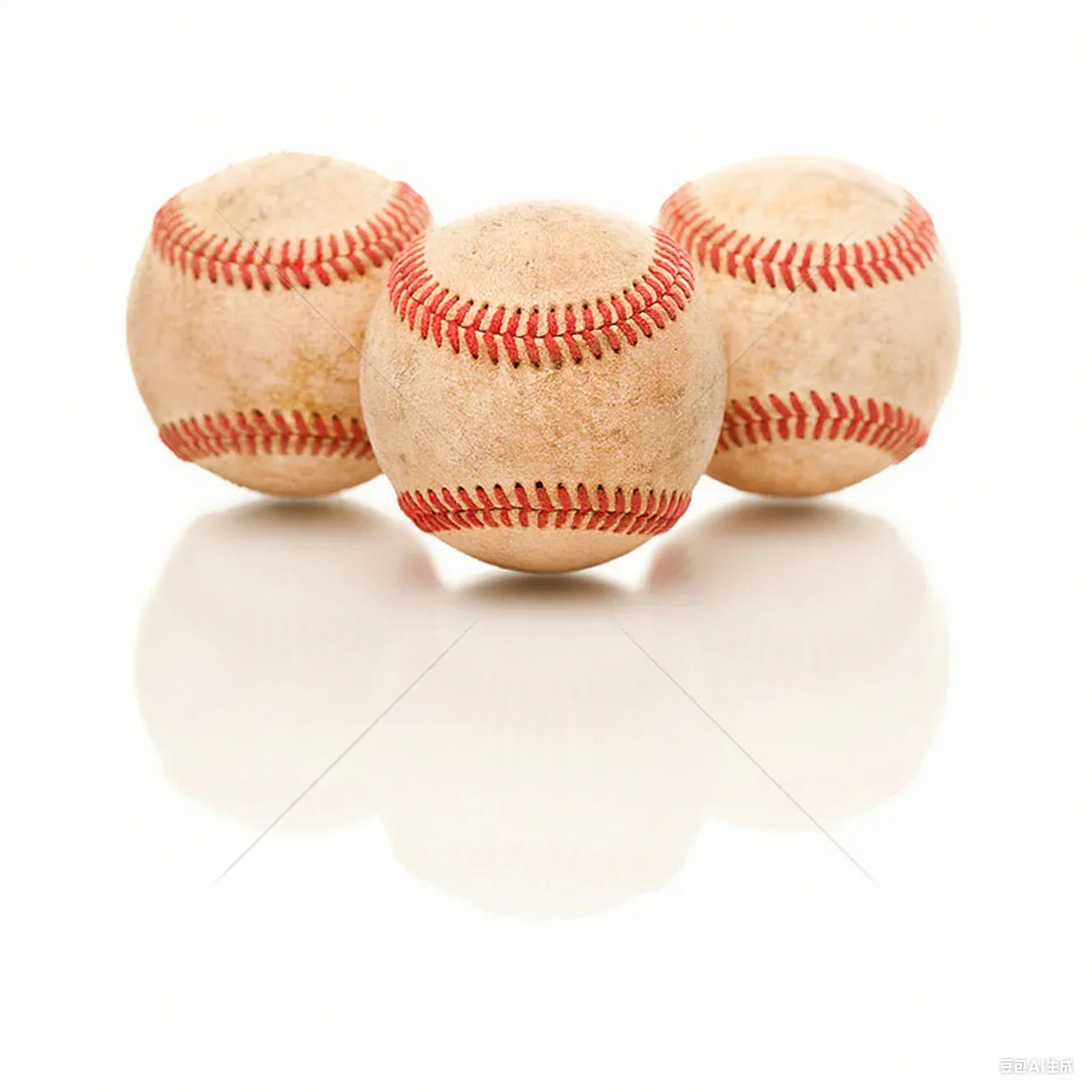 Rarapop Blank Standard Baseball Balls three - Kapler Sports