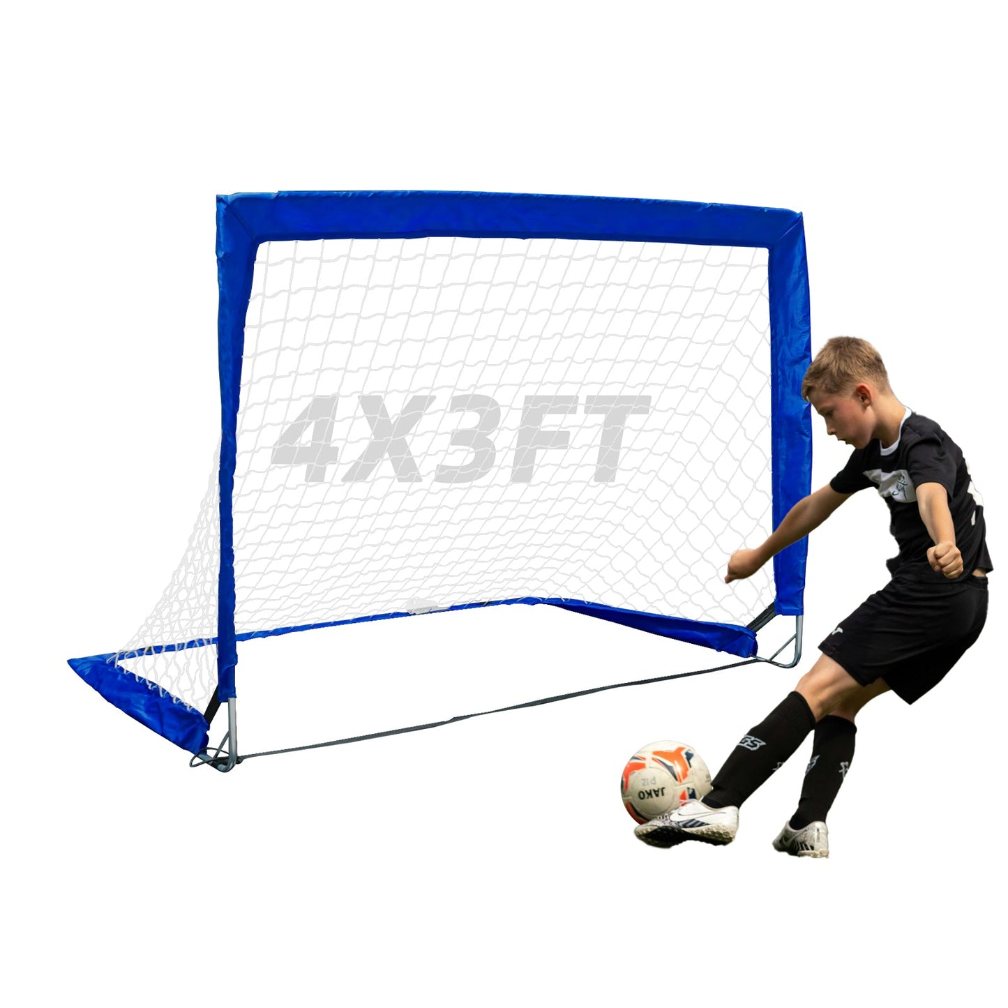 Kapler Portable Soccer Goals for Kids 4 x 3 ft