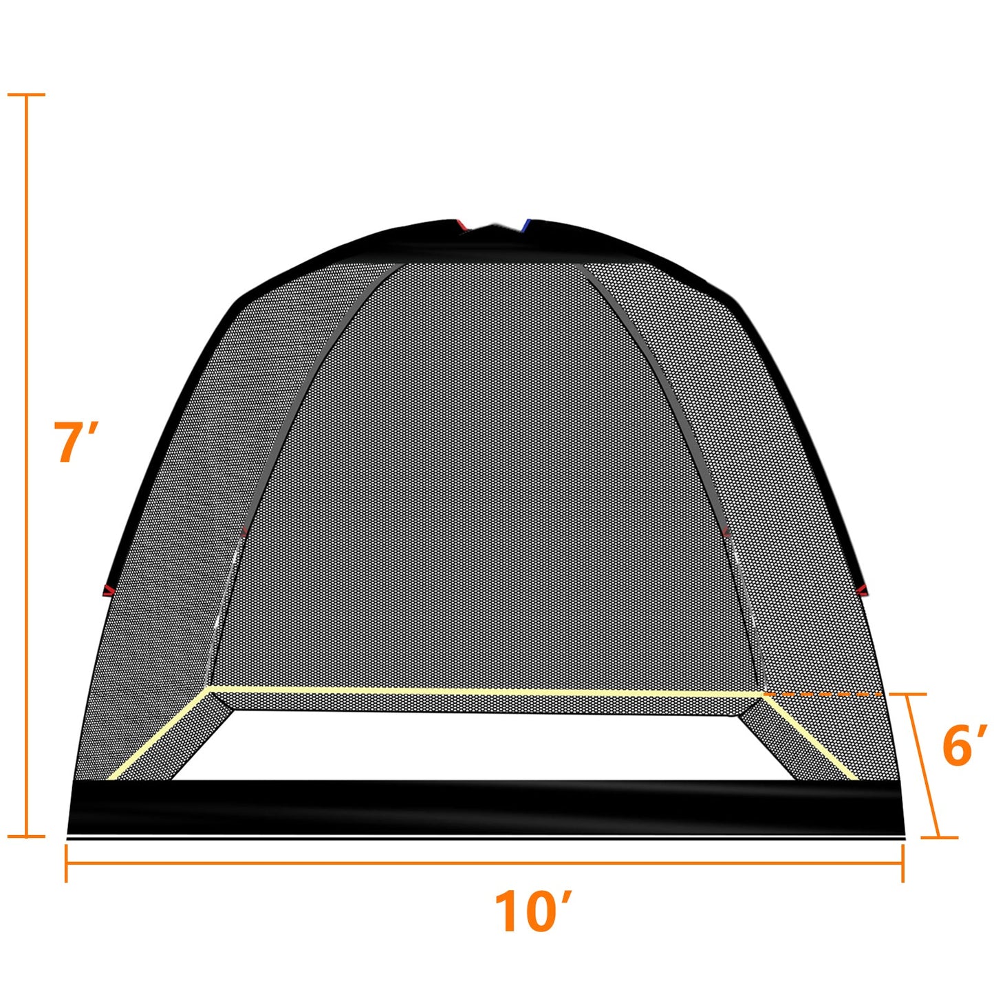 golf replacement net 10x7x6ft